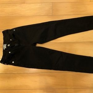 AGOLDE BLACK DENIM